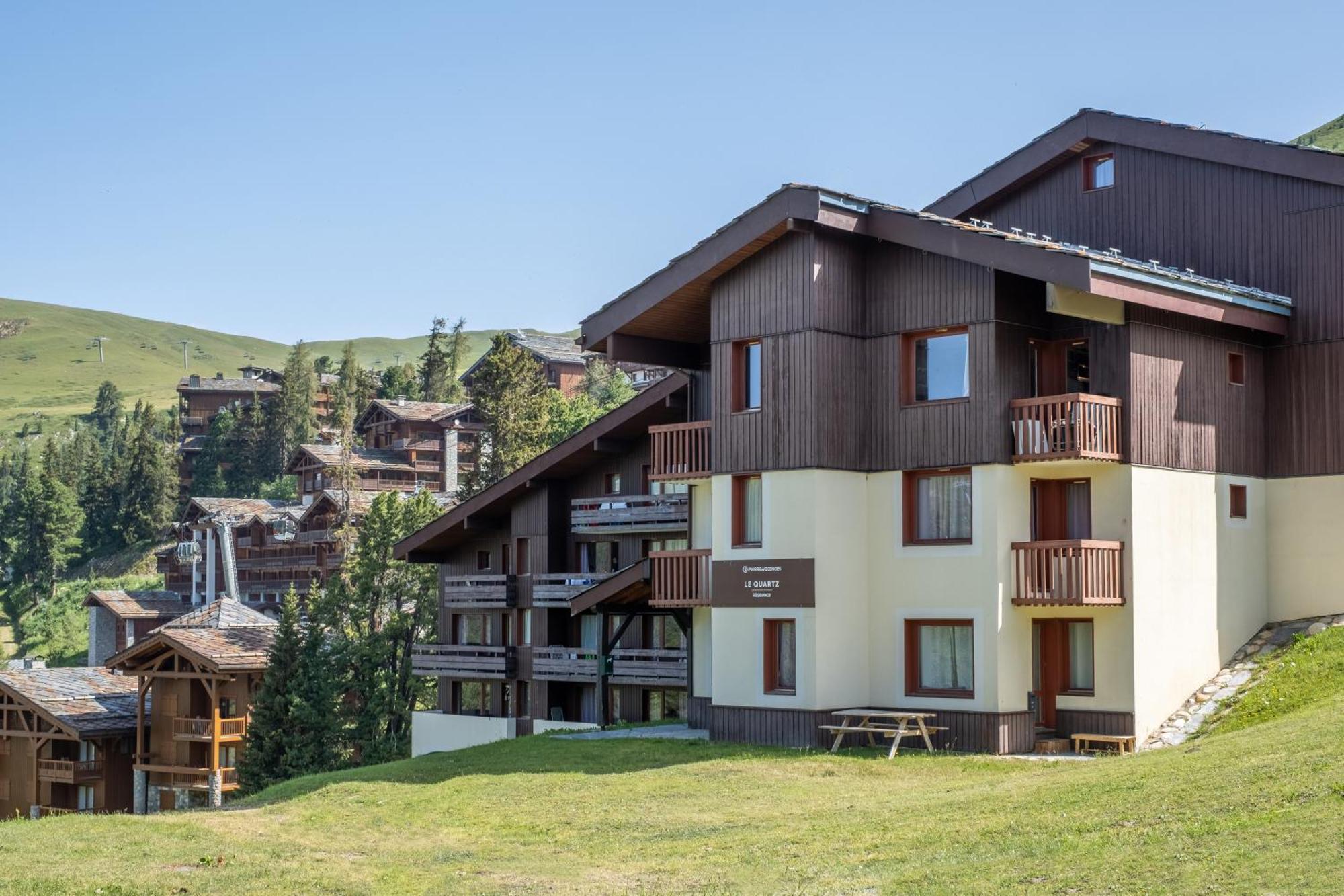 Residence Pierre & Vacances Le Quartz La Plagne Bagian luar foto